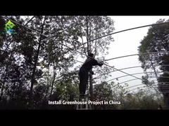 Lắp đặt khung nhà kính một nhịp