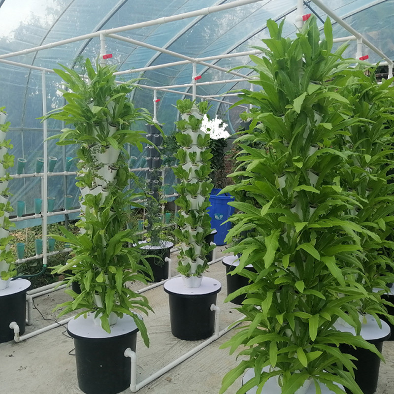 Nhà sử dụng vườn hoa hoa Hydroponic Tháp hệ thống phát triển 6/8/10 Lớp tùy chọn đèn LED