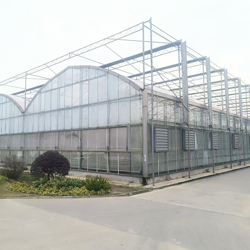 Công nghiệp Nông nghiệp sang trọng Venlo Nhà kính nóng nhà kính thảo mộc với cấu trúc ổn định và hệ thống sưởi ấm