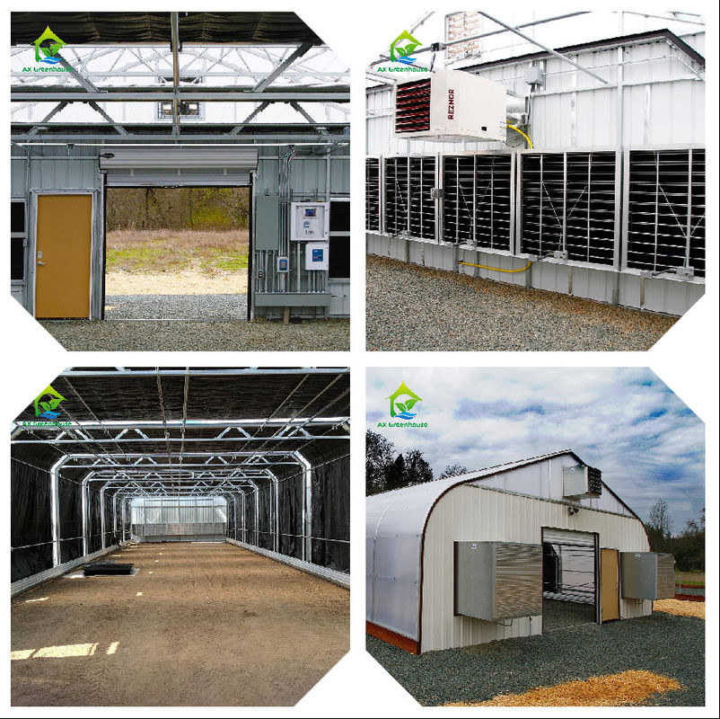 Hệ thống giám sát nhà kính thông minh với nguồn AC220V và Máy đo nồng độ CO2 0~50000 PPM để kiểm soát khí hậu tối ưu