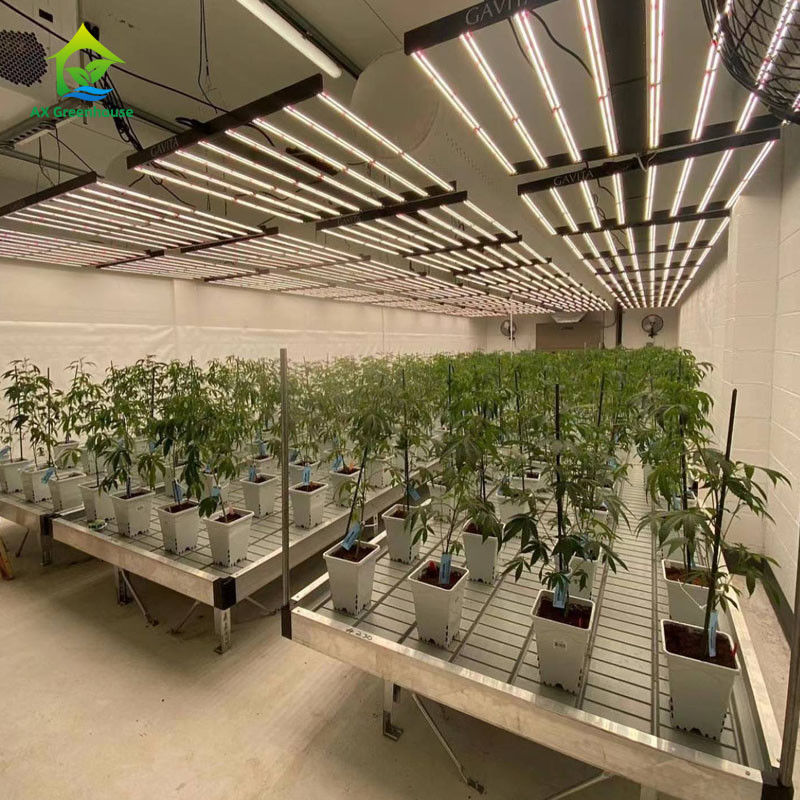 Bàn di động nhà kính thân thiện với môi trường, ổn định với tấm nhựa ABS và khung hợp kim nhôm, kích thước tùy chỉnh