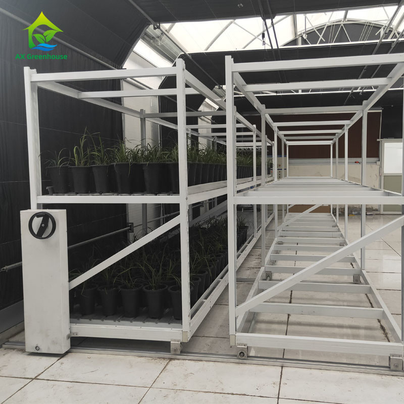 Ứng dụng tùy chỉnh trong nhà hai lớp rau thuốc thảo mộc Grow Rack cho nông nghiệp dọc